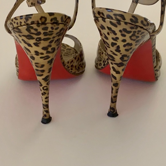 Christian Louboutin leopard print patent leather - Picture 4 of 6